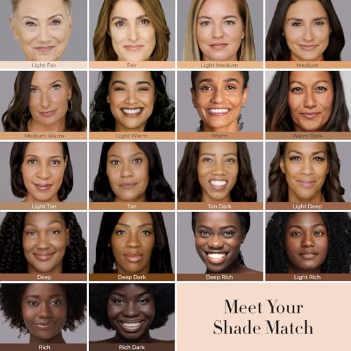 Medium Dark Foundation Starter Kit with Brush N2298