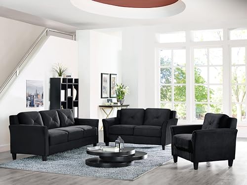 Black Loveseat G87038