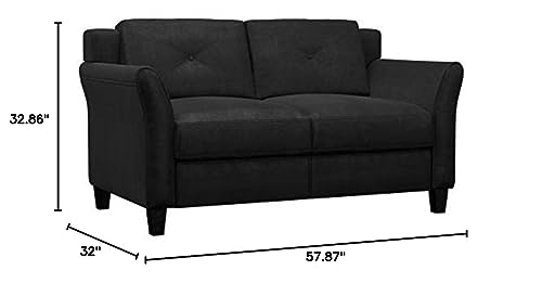 Black Loveseat G87038