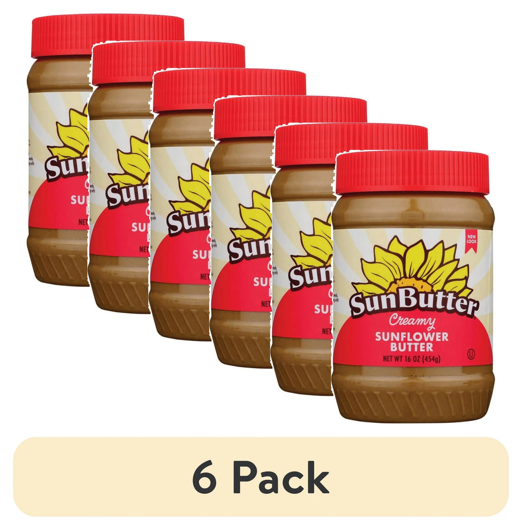 (6 pack) Creamy Sunflower Butter, 16 oz R204339