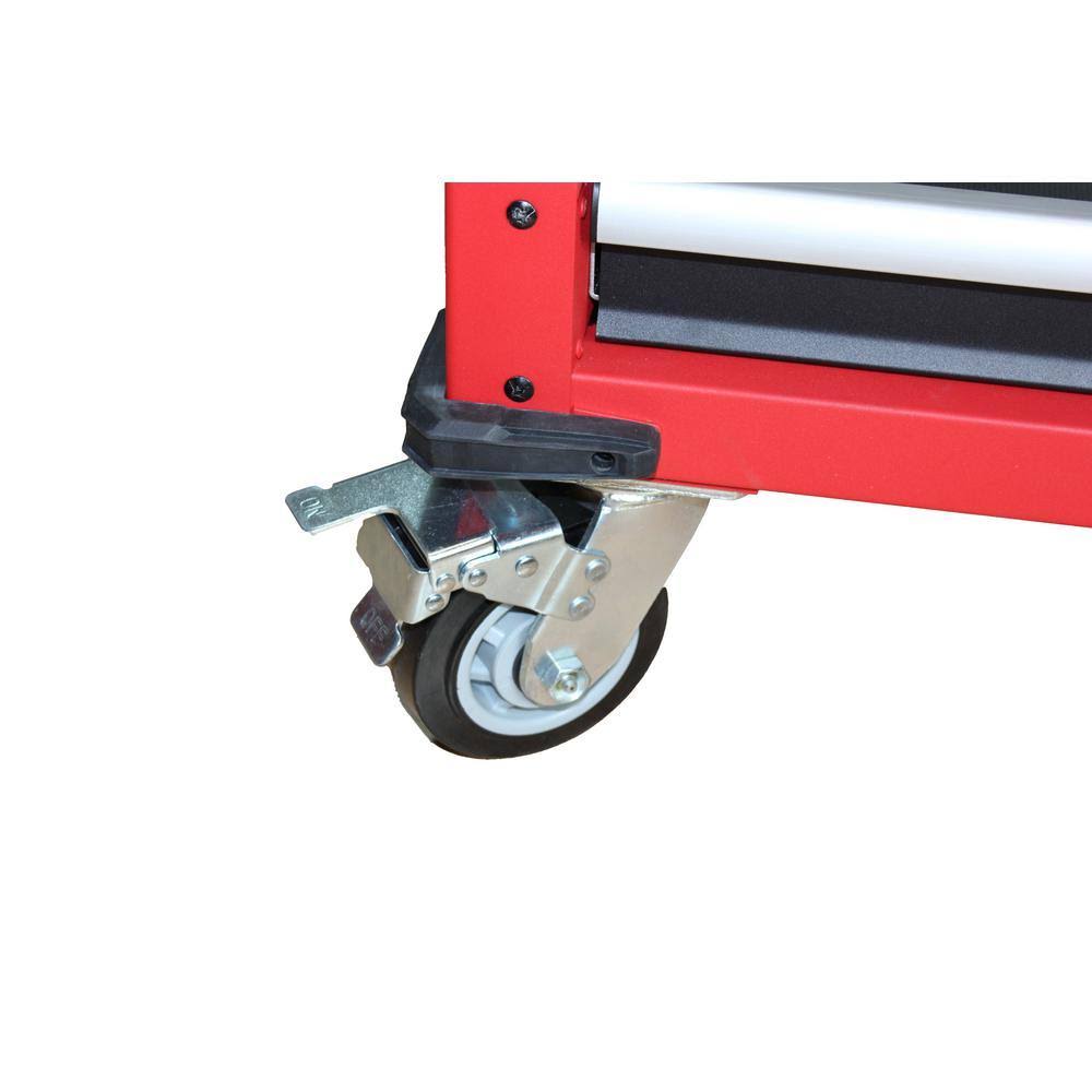 40 in. 2-Drawer Steel Work Cart P339