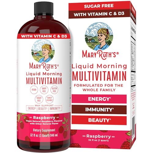 32 Fl Oz Vegan Liquid Multivitamin Multimineral U324955