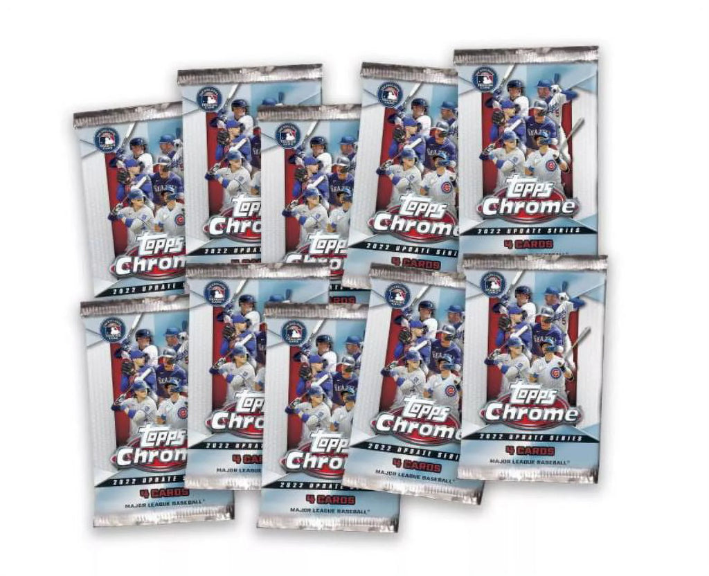 2022 Topps MLB Chrome Update Baseball Trading Card Mega Box E61559