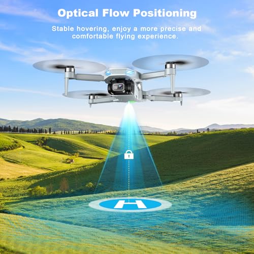 2K HD FPV Drone with Camera, Brushless Motor, 2 Batteries, Foldable T724