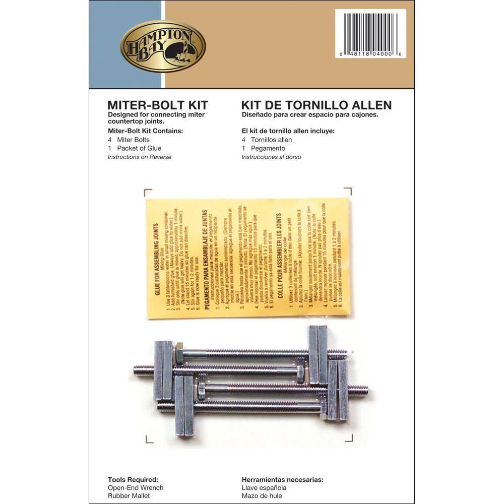 8 ft. Laminate Countertop Kit with Left Miter C7361
