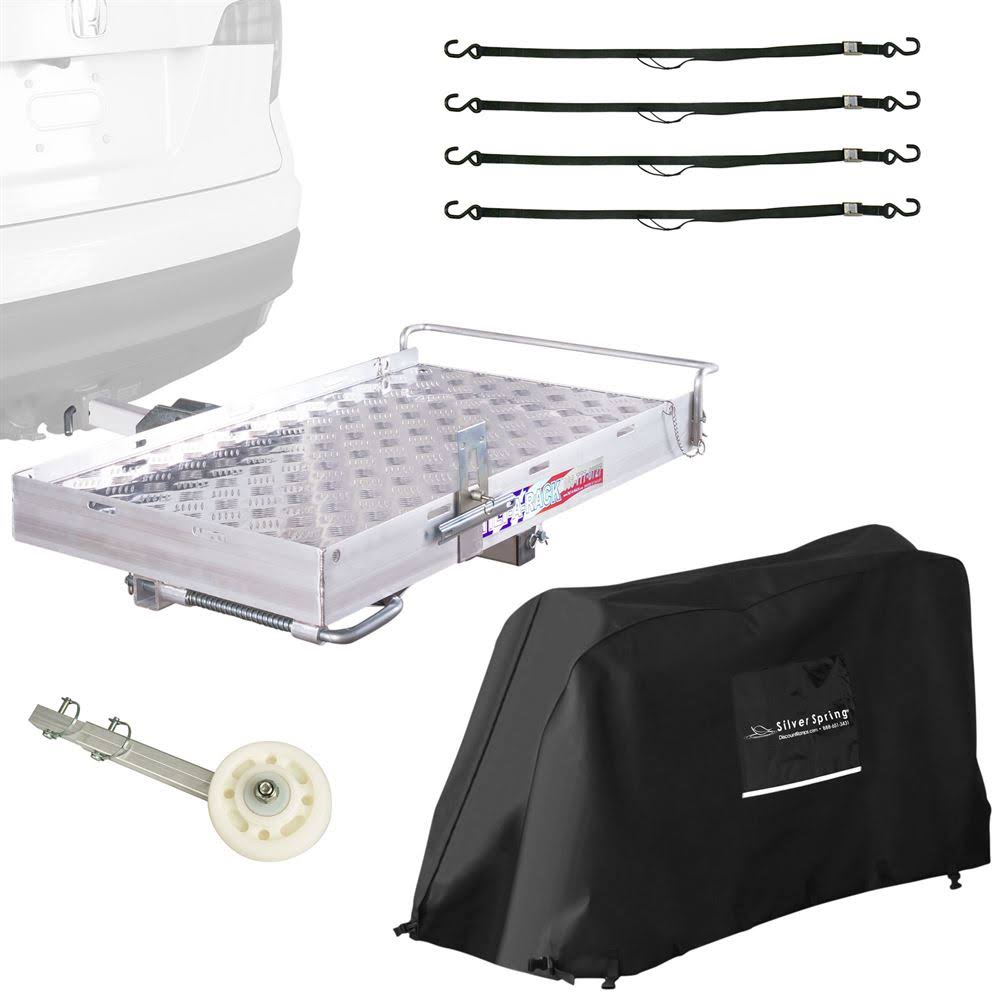 350-lb Mini Tilt-a-Rack Wheelchair Carrier Bundle J950383