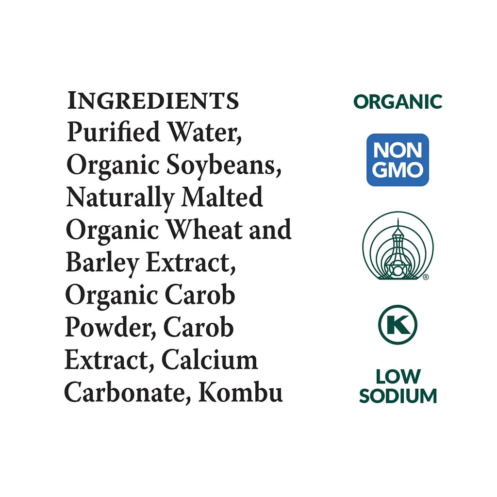 Organic EdenSoy Soymilk Dairy Free Carob 32 fl oz Pack of 3 R8329