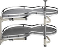 2 Tier Swing Tray Blind Corner Cabinet Organizer Q294313