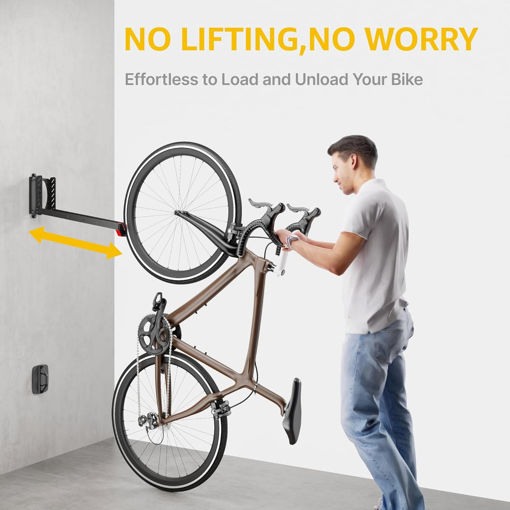 Swivel Bike Wall Mount Bike Rack Y847
