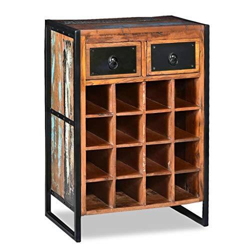 Solid Wood Wine Rack for 16 Bottles G766616