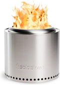 15 Inch Smokeless Stainless Steel Fire Pit with Carry Case T932