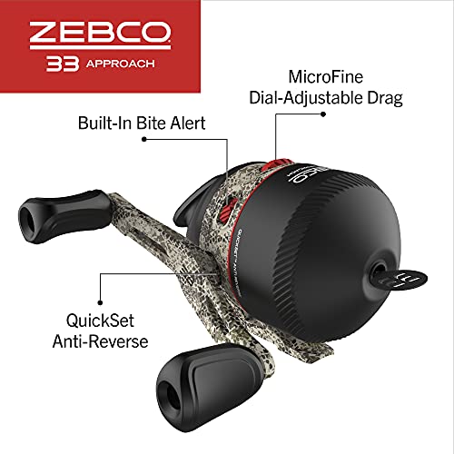2-Piece Fiberglass Fishing Rod and Spincast Reel Combo J146793