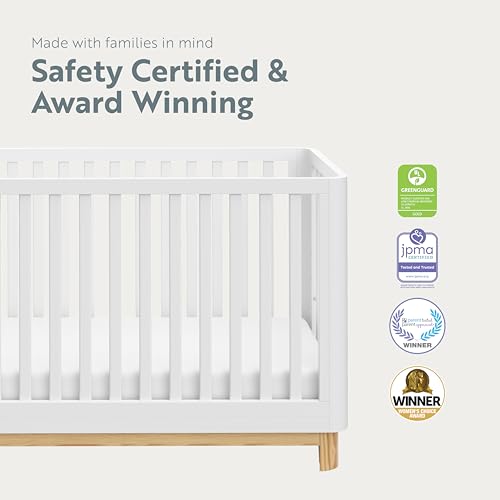 White 3-in-1 Convertible Crib R60575