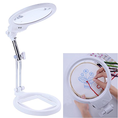 36 LED Dimmable Floor Magnifying Lamp with Stand Z83664