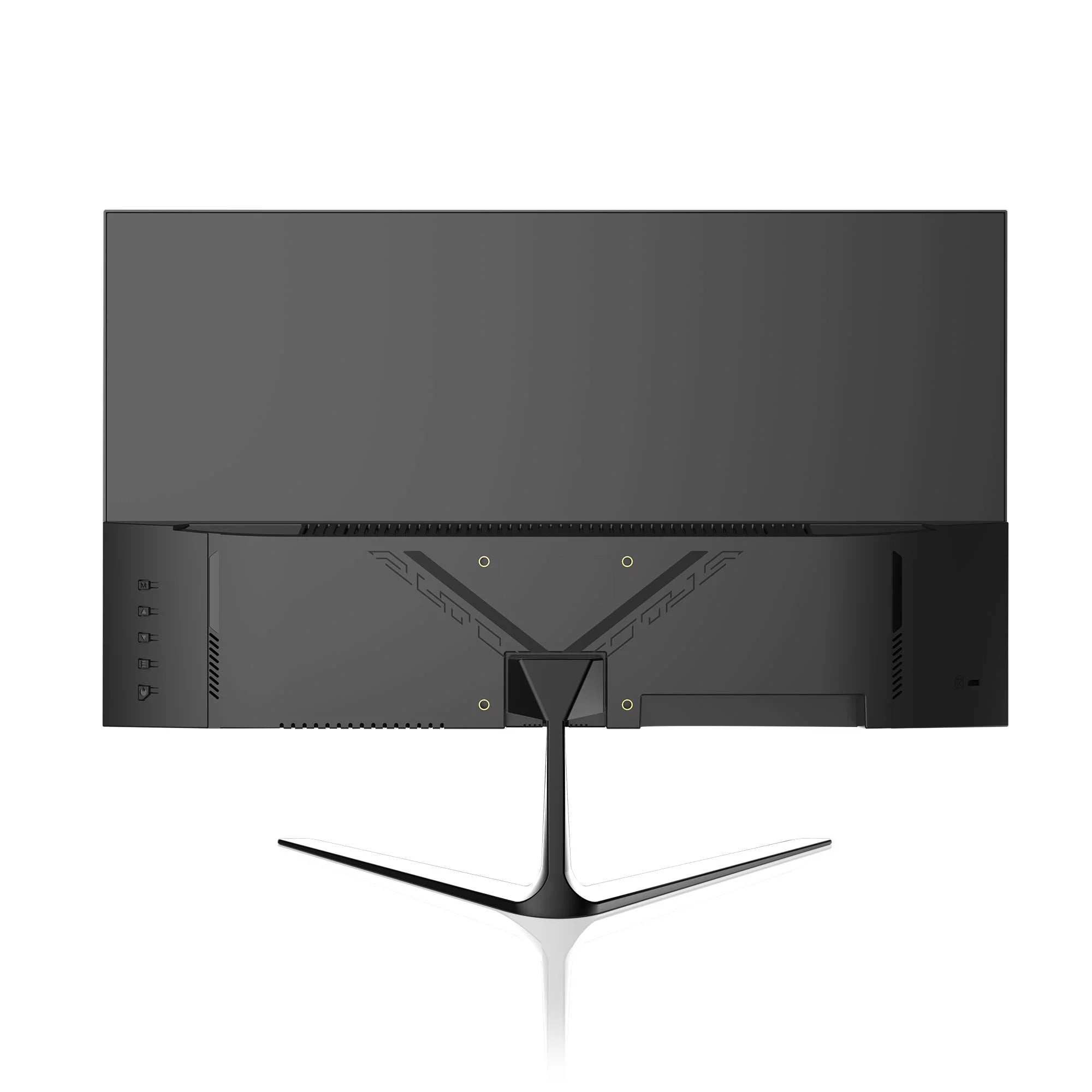 24inch FHD 75hz Flat Panel Computer Monitor Frameless Thin Ergonomic Tilt LED IPS 1ms Display Screen HDMI+VGA Port With HDMI Cable Black I133