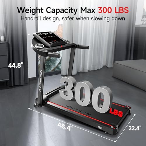 8.0 MPH Foldable Treadmill with Incline W68291