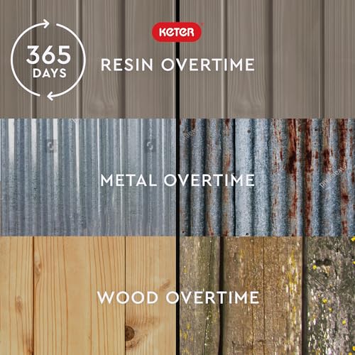 Large Resin Outdoor Storage Shed C17227