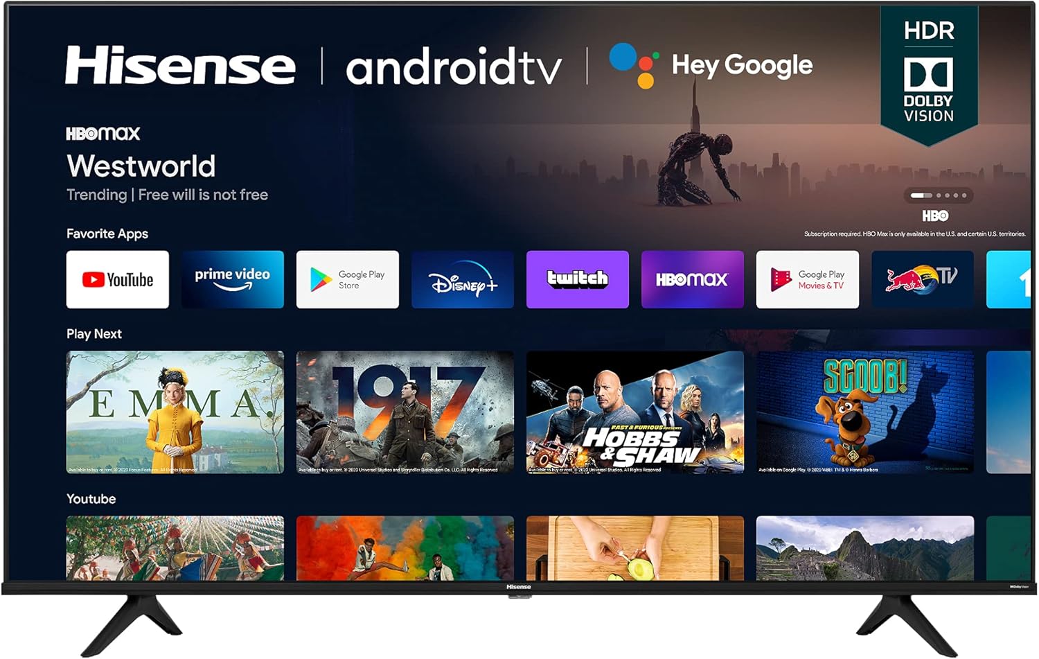 55-Inch 4K Ultra HD Android Smart TV C3198