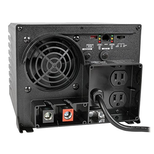 1250W 12VDC 120V Power Inverter / Charger with 2 Outlets M79464