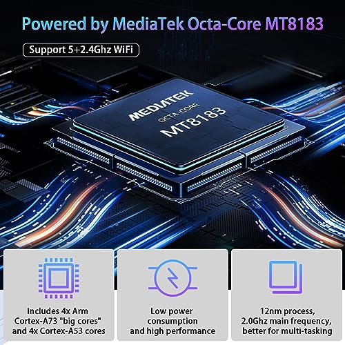 128GB ROM 16GB RAM 10.1 Inch Android Tablet with Keyboard L43193