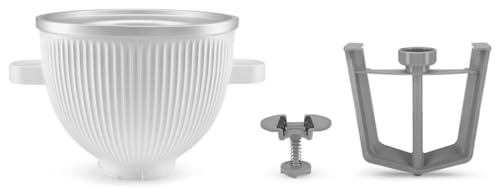 White 2 Quart Ice Cream Maker Attachment for Stand Mixer C499303