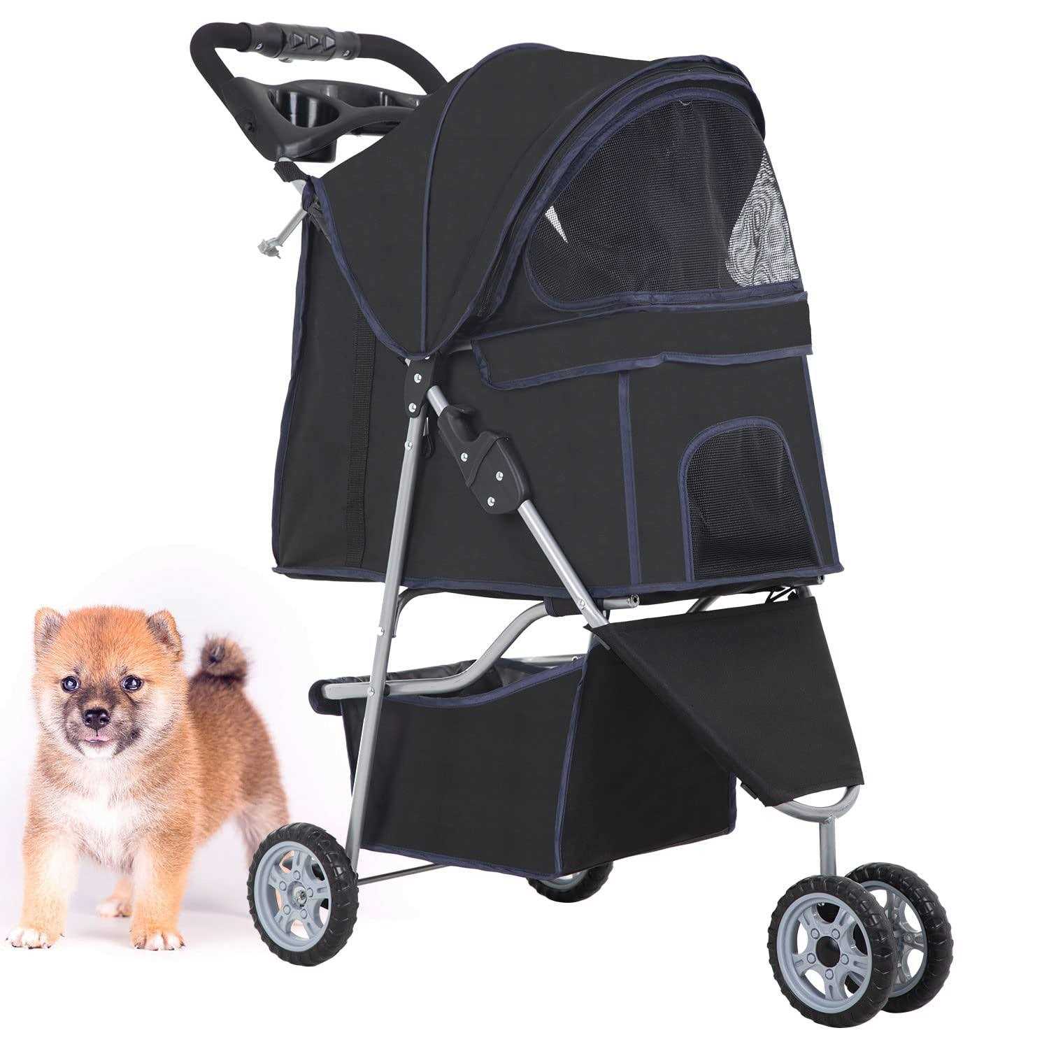 Pet Stroller Folding Carrier J49402