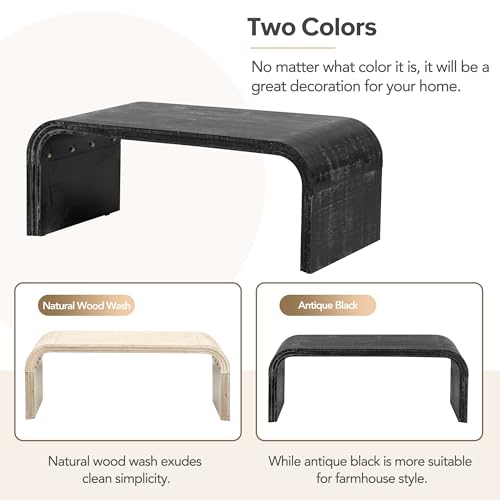 Natural Wood Wash Coffee Table Z292