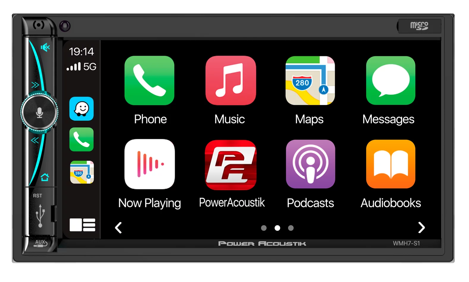 7" Mechless HD LCD Car Stereo Bundle with Bluetooth and 6.5" Speakers N449251