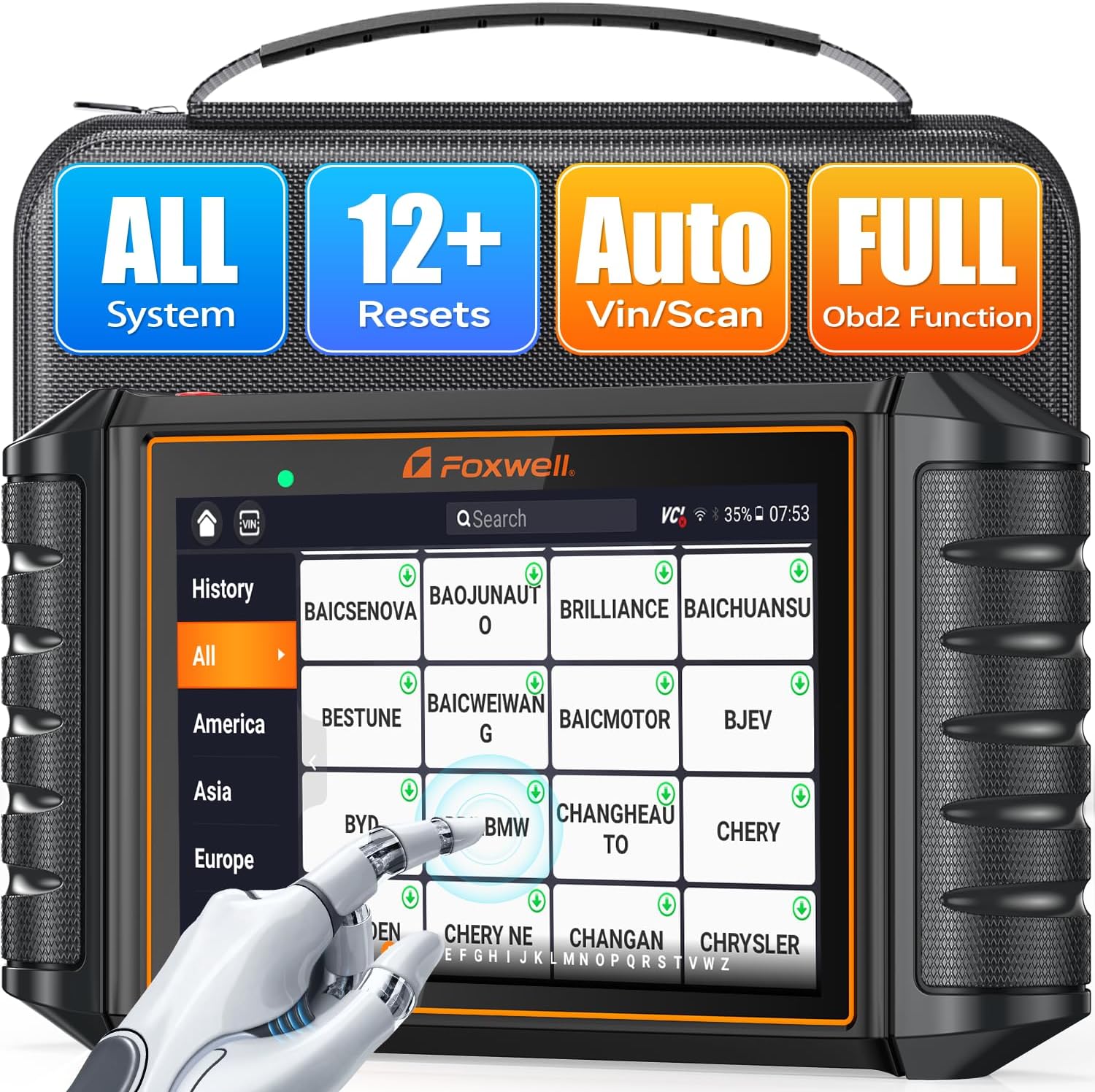 Automotive Scan Tool with 12+ Service Resets Q58628