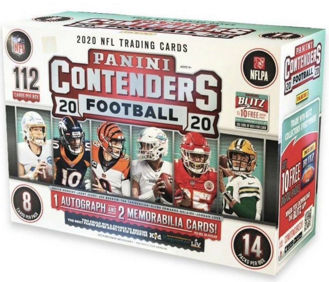 2020 Panini Contenders Football Mega Box D9122