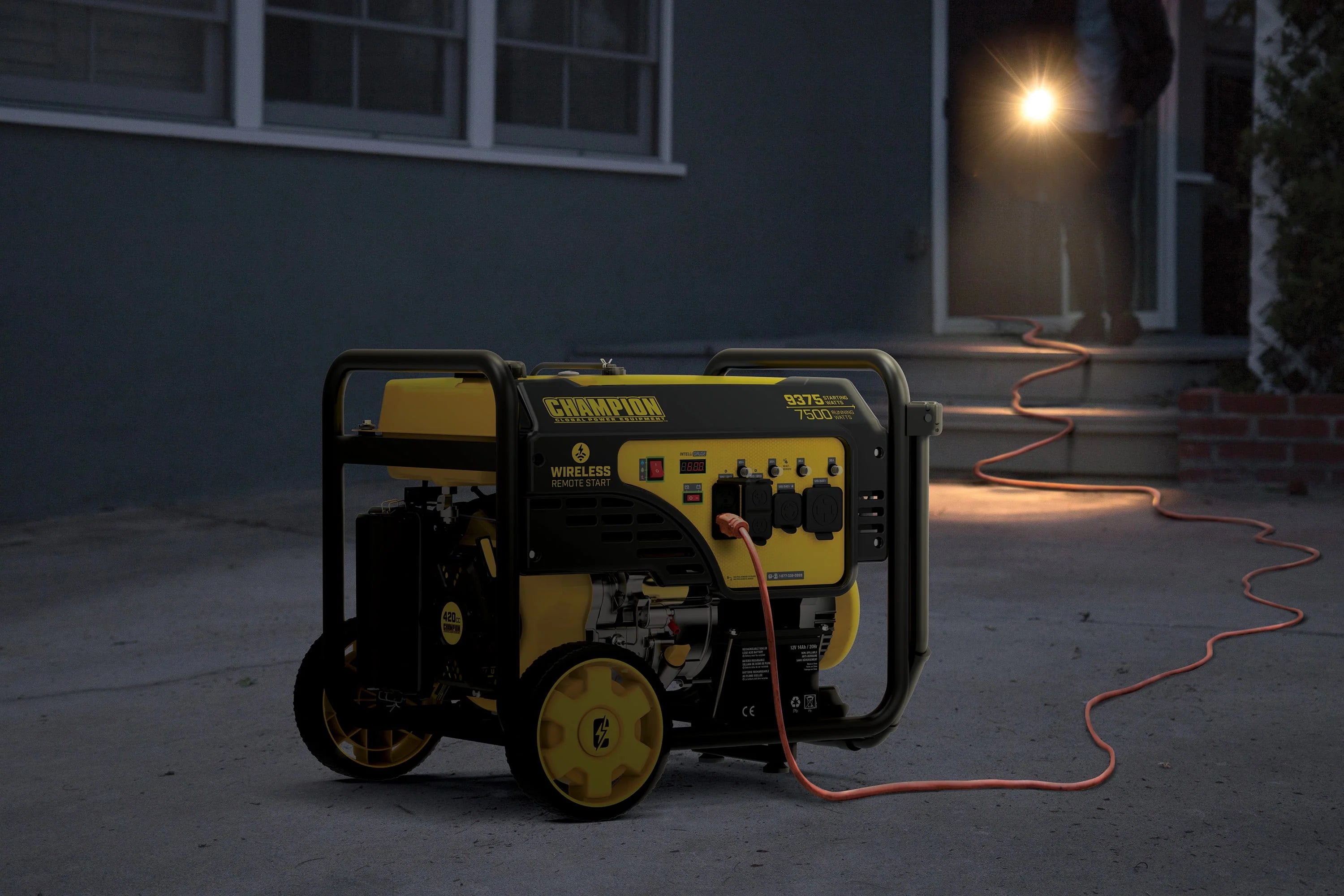 Portable Generator with Wireless Remote Start V161