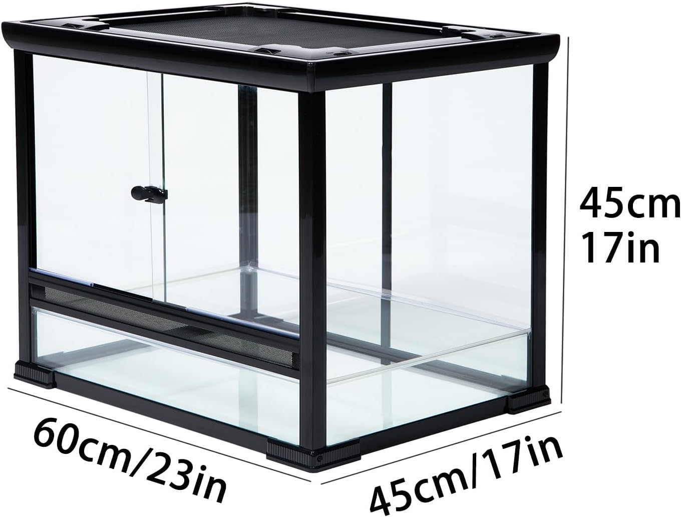 32 Gallon Reptile Glass Tank with Top Ventilation W8173