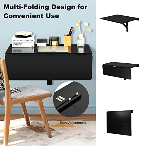 Gray Wall Mounted Folding Desk I3465