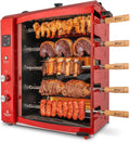 Gas Rotisserie Oven Grill Roaster with Auto Rotating Skewers C92896