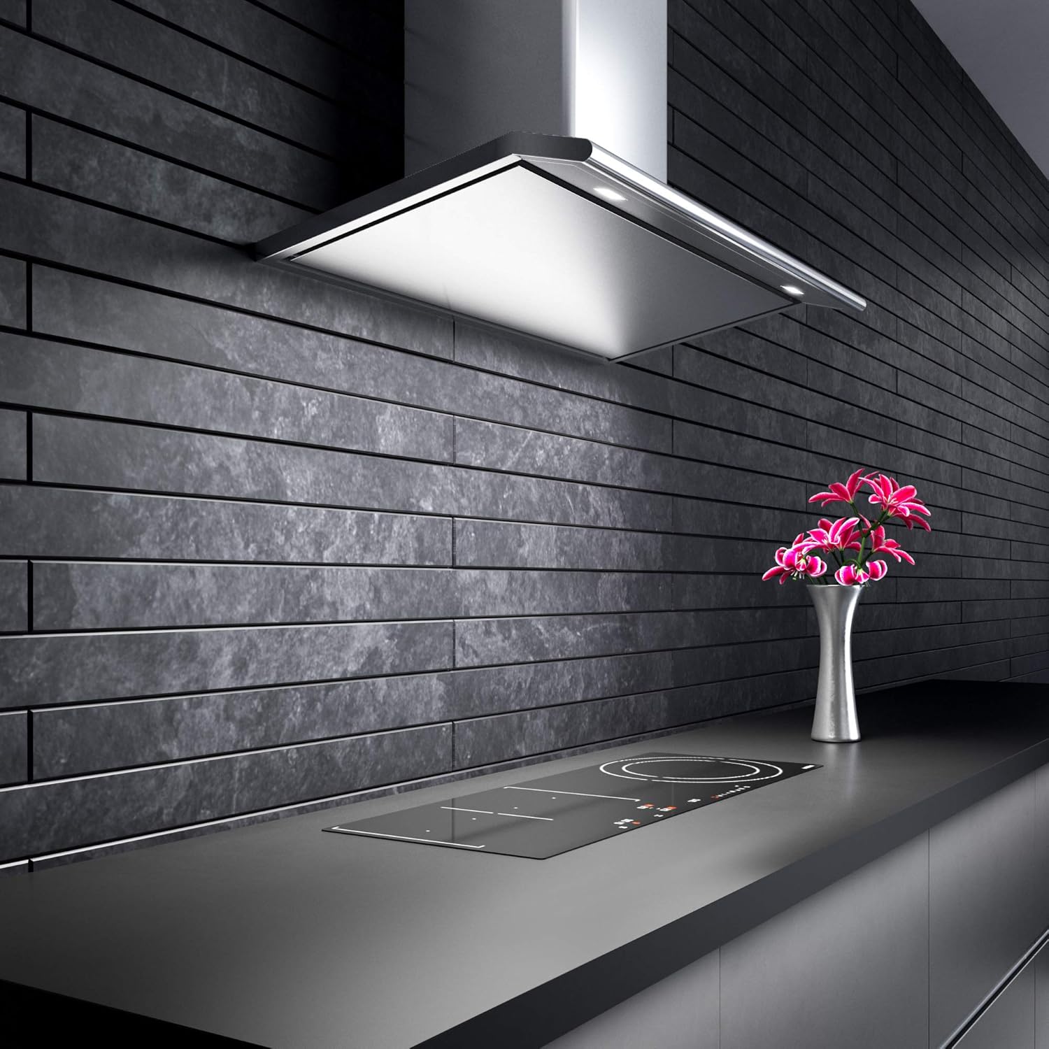 Stainless Steel Wall-Mount Range Hood 36 C608