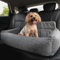 Gray Memory Foam Dog Car Bed T75325