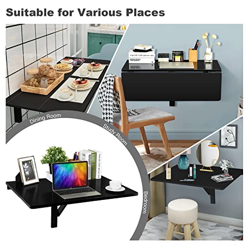 Gray Wall Mounted Folding Desk I3465