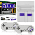 16Bit Video Game Console with 5000 Classic Games and 2.4G Wireless Controllers P365897