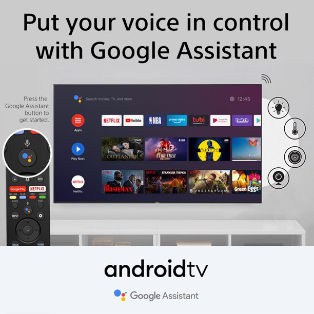 65 Class 4K UHD LED Android Smart TV HDR V554476