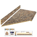 8 ft. Laminate Countertop Kit with Left Miter C7361