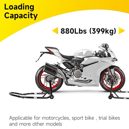 Black Motorcycle Stand Combo D444460