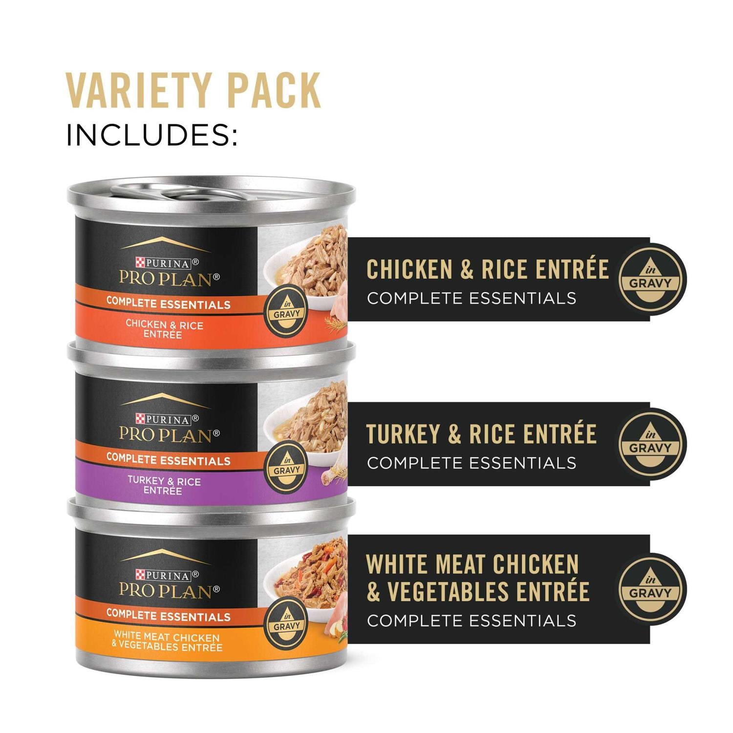Wet Cat Food Variety Pack Chicken and Turkey M593463