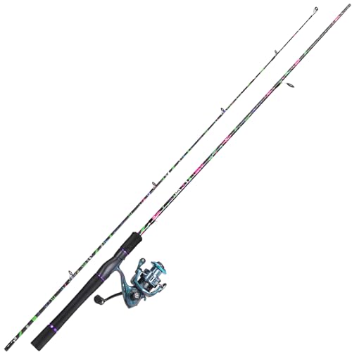 IM7 Graphite Baitcasting Spinning Fishing Rod and Reel Combo D559