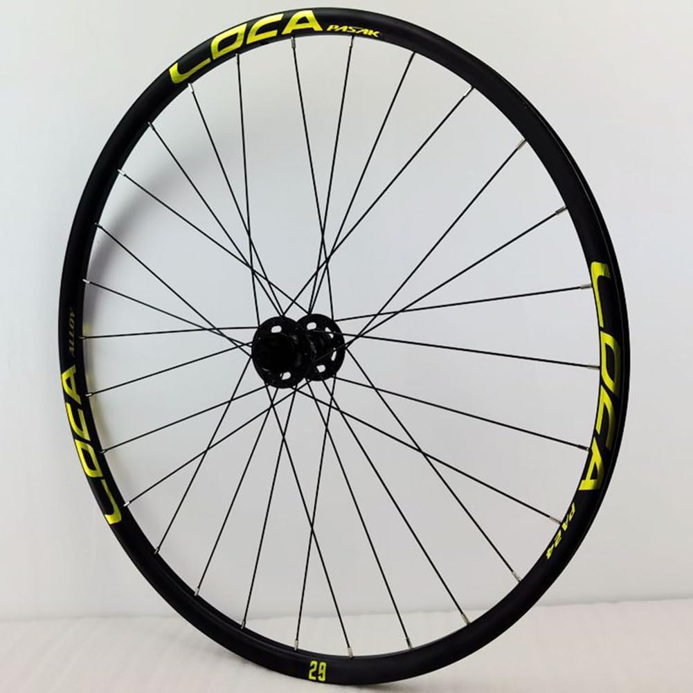 26/27.5/29 Inch Mountain Bike Wheelset Center Lock Disc Brake Quick Release Aluminum Alloy Rim Front and Rear Wheels 28 Holes D3593