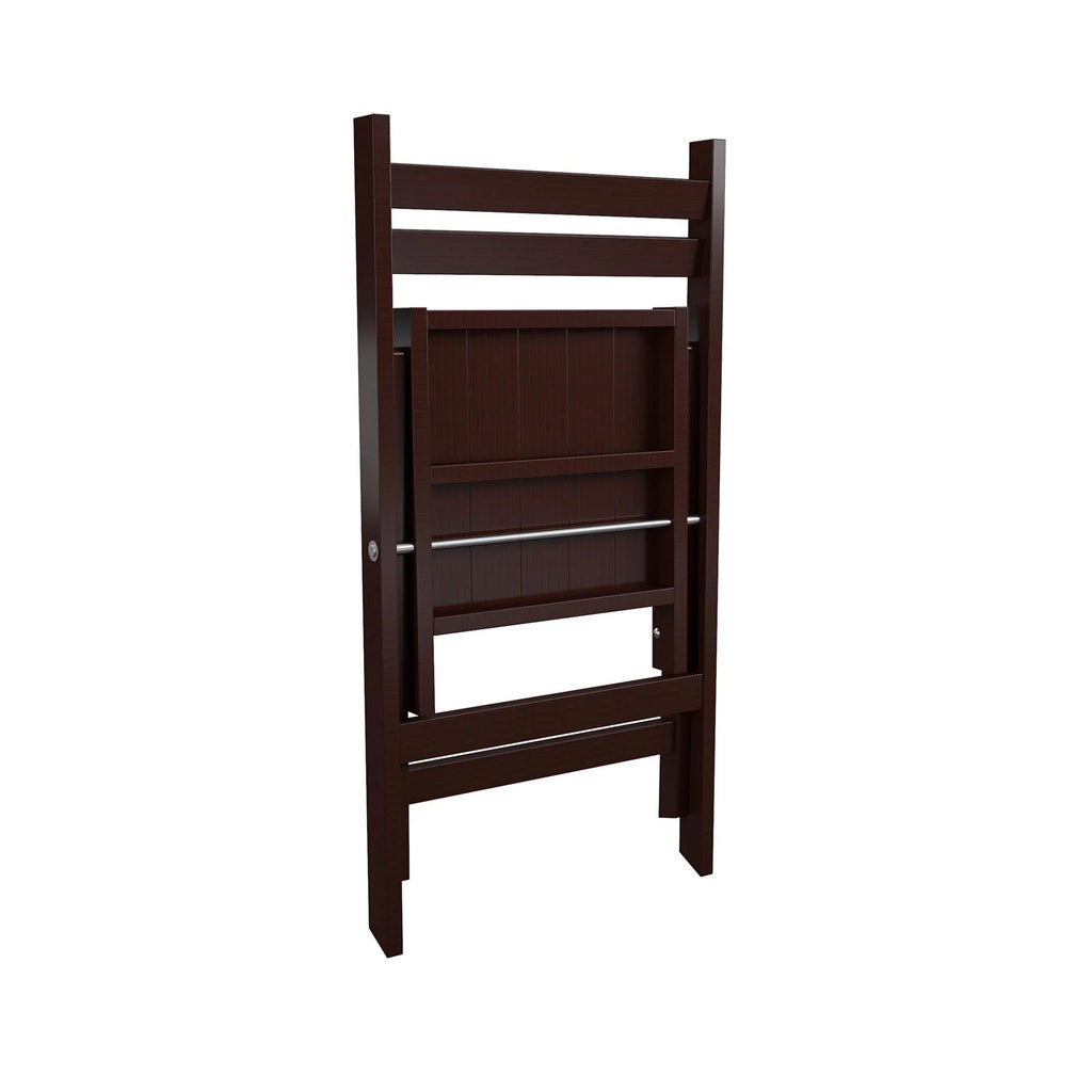 Dark Mahogany Folding Wood Chair, 2-Pack M745002