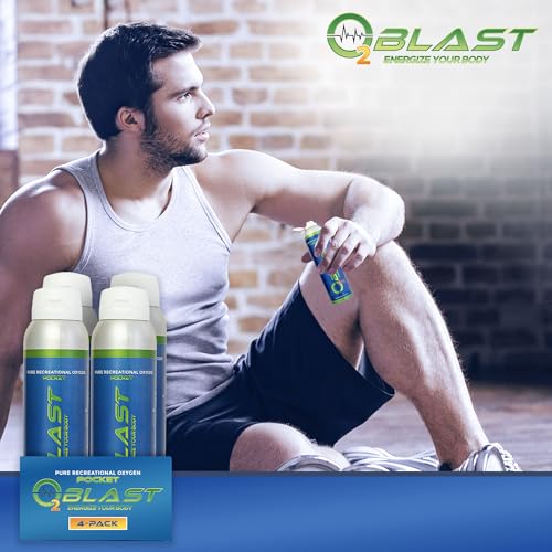 4 Pack Portable Canned Oxygen 4 Liter S224646