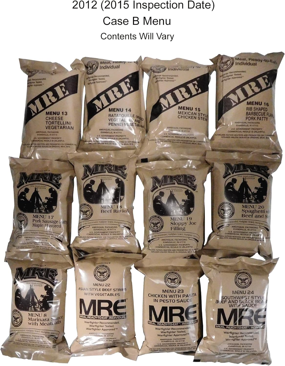 MREs Box B, U.S. Military Surplus N211388