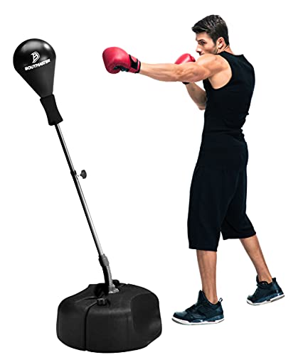 Height Adjustable Punching Bag with Stand U595486