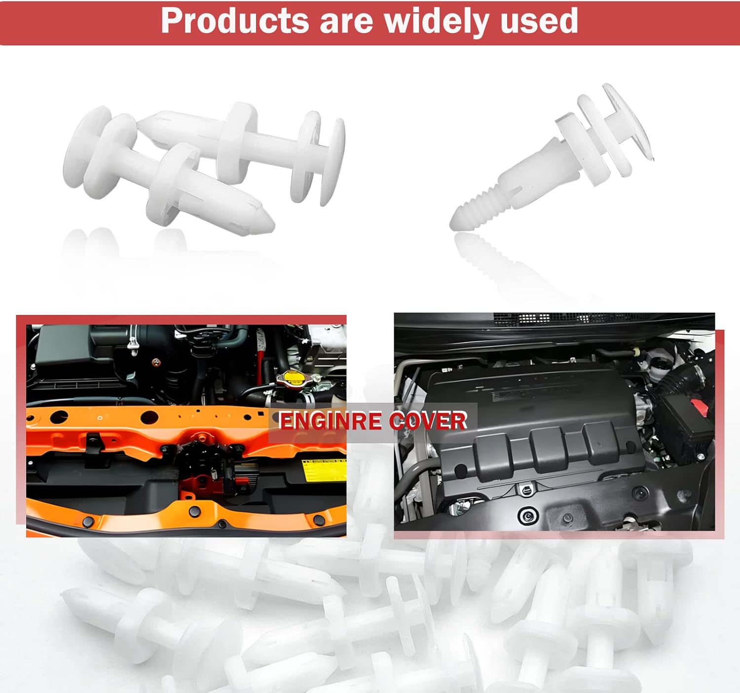 20Pcs Car Door Panel Retainer Clips G43910