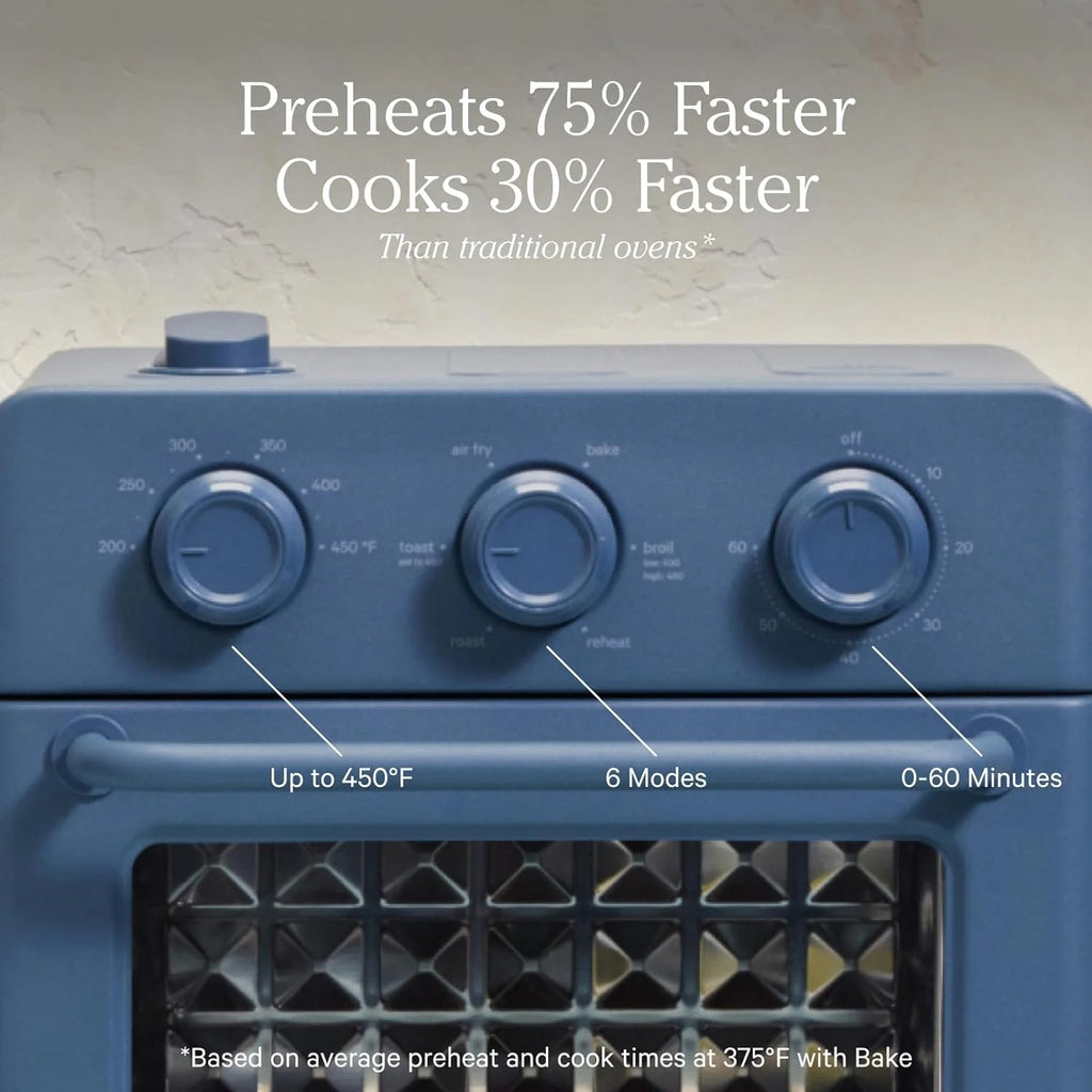6-in-1 Air Fryer & Toaster Oven with Steam Infusion T802